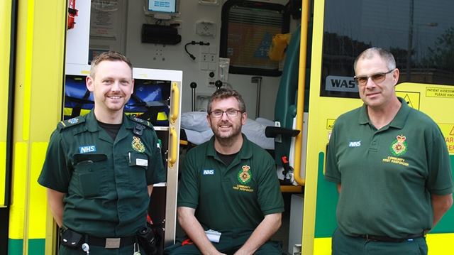 Volunteer for the NHS - ambulance staff